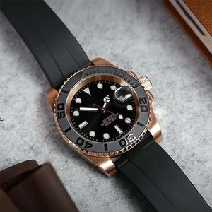 Relojes de hombre de 41 mm con cristal de zafiro, automáticos, para buceo, con movimiento mecánico NH35A y bisel giratorio unidireccional de 120 clics. - Product Image 5