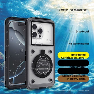 Nouvelle coque de téléphone portable étanche G80Pro avec cordon, idéale pour la natation en extérieur, compatible avec les téléphones iPhone, Samsung, Google, Xiaomi, <span class=keywords><strong>Huawei</strong></span> - Product Image 4