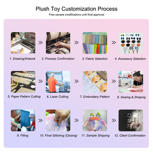 Juguetes de Peluche Personalizados de Dibujos Animados <span class=keywords><strong>Kawaii</strong></span>, Peluches de Vehículos de Carreras, Lavables, Decoración para Cuarto de Niños, Juguete Suave para Niños - Product Image 4