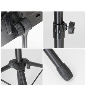 Grand bureau de musique pliable, réglable en hauteur, livré avec sac, <span class=keywords><strong>pour</strong></span> partitions de <span class=keywords><strong>violon</strong></span> et de guitare - Product Image 4