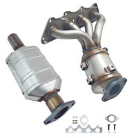 Haute qualité pas facilement oxydé pour Hyundai Accent/Veloster Kia Rio 1.6L 2012- 2019 convertisseurs catalytiques avant et arrière