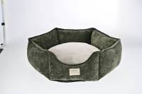 Canapé-lit pour chien lavable OEKO-TEX, lit pour chat en peluche, nid douillet pour animaux de compagnie, lit pour chien avec rebord doux pour animaux de compagnie de petite, moyenne et grande taille