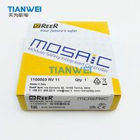 REER MOSAIC M1S 1100003 Cat.4 PLe SIL3 PLC de sécurité avec fente d'extension de communication 8DI 2 sorties OSSD programmables sur rail DIN