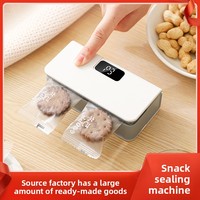 Mini scelleuse double usage pour sacs à collation, gadget portable anti-humidité pour la conservation des aliments, réglages multi-vitesses, modèle 007