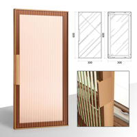 Profils d'extrusion en aluminium 6063 T5 T6 thermolaqués, cadres métalliques modulaires personnalisés de luxe minimalistes modernes pour porte de cave à vin