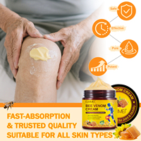 Crème au venin d'abeille ELAIMEI 120g, hydratante à absorption rapide, pour l'arthrite, les douleurs musculaires, articulaires, du dos, du cou, des mains, des genoux