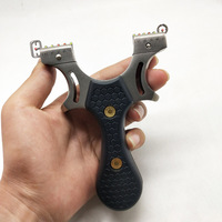 Slingshot de compétition en acier inoxydable, tir longue portée, semi-automatique, slingshots et accessoires de haute qualité