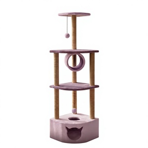 Amistar Cat Oasis Classic Luxury Jute, Árbol para Gatos Multifuncional, Área de Juegos Interior para Todas las Razas y Tamaños - Product Image 1