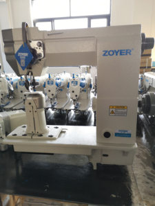 Machine à coudre industrielle Zoyer ZY9910 à une aiguille pour chaussures, machine automatique pour la production de cuir - Product Image 2