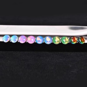 Piercing de langue en acier inoxydable |   Accessoires de piercing corporel à filetage externe couleur arc-en-ciel en gros - Product Image 2