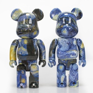 Figurines d'action Bearbrick 400 Abs, jouets d'art, figurines en briques, ours en briques, figurines de collection, jouets décoratifs pour la maison, cadeaux de Noël - Product Image 4