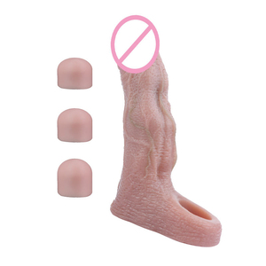 APP Wireless <b>Controlled</b> <b>Vibrating</b> Penis Sleeve Multi Person Interactive Design for Couples Friends <b>Remote</b> Operation - Product Image 2