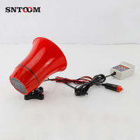 SNTOOM Protection de sécurité 100HZ-10KHZ DC 12V-60V 23W Amplificateur de puissance Haut-parleurs de voiture Haut-parleurs intelligents Système de sonorisation Noir