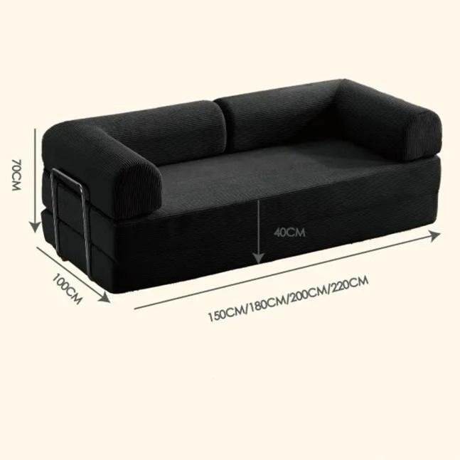 Noir [velours côtelé]