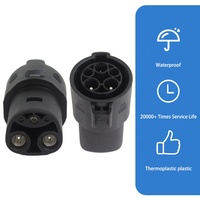 Adaptateur de prise de chargeur EV Tongfu 80A SAE J1772 vers Tesla pour Tesla Model X 3 S