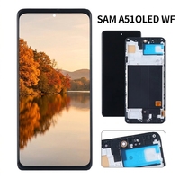 Écran LCD de remplacement de haute qualité avec châssis pour Samsung A51, assemblage numériseur tactile complet pour téléphone portable, vente en gros