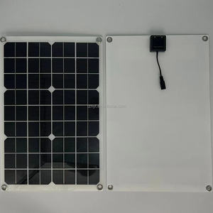 แผงโซลาร์เซลล์แบบโมโนคริสตัลไลน์ชนิดยืดหยุ่น ครึ่งเซลล์ 12V/9V/18V ยี่ห้อ TXW ประสิทธิภาพ 21% พร้อมพอร์ต USB คู่ สำหรับใช้ในบ้าน - Product Image 3