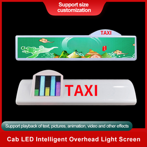 Pantalla Publicitaria LED HD para Techo de Taxi o Vehículo Privado, Directo de Fábrica, Pantalla Inteligente a Todo Color para Indicar Vehículo Libre o Pasajeros - Product Image 2