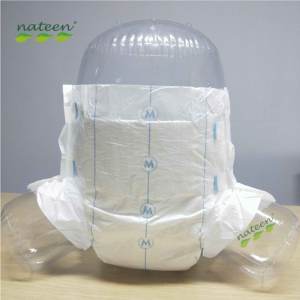 Muestra <span class=keywords><strong>gratis</strong></span> precio barato China Senior Pañal Adultos Marca Nateen PE Backsheet Fabricante Impreso Pañal <span class=keywords><strong>para</strong></span> adultos - Product Image 3