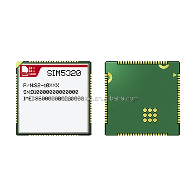 Hai băng tần HSDPA/WCDMA GSM/GPRS/cạnh mô-đun trong một gói lcc 3G mô-đun sim5320a sim5320e sim5320j