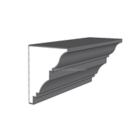 Corniche décorative extérieure Mousse EPS Sculpture Conception Moulures Polystyrène EPS Lignes d'avant-toit pour Villa Hôpital Décoration Usine