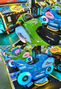 Vente en gros d'usine de jeux vidéo électroniques, simulateur de course d'arcade à 2 joueurs, machine de course de <span class=keywords><strong>moto</strong></span> pour enfants à pièces, à utiliser en intérieur - Product Image 5