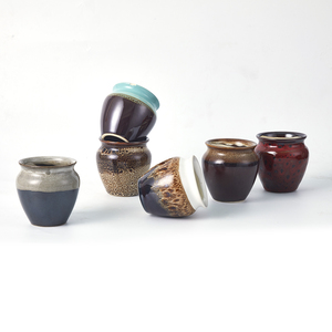Ensemble <span class=keywords><strong>de</strong></span> <span class=keywords><strong>mini</strong></span> pots en céramique pour plantes succulentes, petits pots colorés pour cadeau - Product Image 6