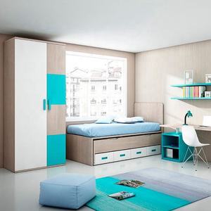 NOVA 20BWB008-sofá <span class=keywords><strong>cama</strong></span> <span class=keywords><strong>Juvenil</strong></span> para niños, muebles modernos con cajones - Product Image 2