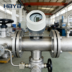 Medidor de Fluxo Instantâneo Tipo Ponteiro para Líquidos e Gases DN15-DN100 com Rotor Metálico - Product Image 1