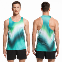 Camiseta Deportiva sin Mangas para Hombre, Ajuste Perfecto, Ultraligera, de Secado Rápido, para Maratón, Entrenamiento y Running