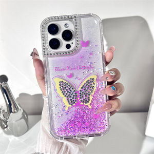 Haute qualité 3 En 1 belle <span class=keywords><strong>coque</strong></span> de téléphone portable <span class=keywords><strong>incassable</strong></span> papillon diamant pour HONR MAGIC <span class=keywords><strong>7</strong></span> PRO 5G - Product Image 5