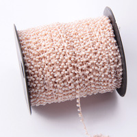 Perles de verre 2mm 4mm, perles tubulaires en cordon, perles de riz pour accessoires vestimentaires