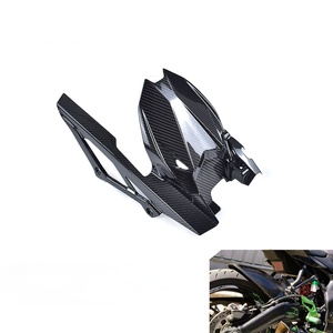 Garde-boue arrière en fibre de carbone sèche 3K pour Kawasaki Ninja ZX-25R 2020+ Garde-boue arrière brillant/mat - Product Image 1