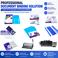 Fournitures de reliure de documents, couvertures en PVC, film de plastification, accessoires de reliure, fournitures de bureau, fabricant OEM en gros