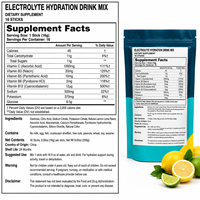 Poudre d'électrolytes pour adultes, antioxydant, soutien immunitaire, favorise l'équilibre électrolytique, différentes saveurs, 16 sachets, OEM HALAL