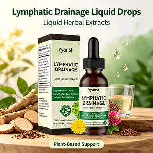 Gouttes liquides végétaliennes OEM ODM pour drainage lymphatique 60ml – Extraits d'herbes favorisant la vitalité globale pour adultes – Soin corporel quotidien - Product Image 3