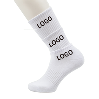 REMOULD Chaussettes de sport pour hommes sur mesure de haute qualité, respirantes, pour le basketball, le tennis, le baseball, la course à pied, avec revers tricoté et semelle renforcée