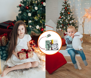 Giáng Sinh Âm Thanh Ghi Âm Đồ Chơi Sang Trọng Nhồi Bông Tưởng Niệm Ghi Âm Mô-đun Cho Sang Trọng Thú Nhồi Bông - Product Image 6