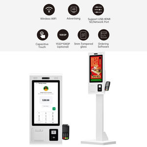 Caisse enregistreuse POS avec paiement par code QR en libre-service pour les supermarchés et les restaurants, station de commande de produits (21,5-32 pouces) - Product Image 3