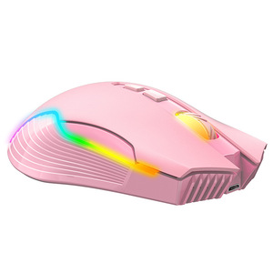 Ratón Inalámbrico para Juegos <span class=keywords><strong>CW905</strong></span> 2.4G, Recargable por USB, RGB Brillante, Mecánico, 7 Botones, para Esports - Product Image 1
