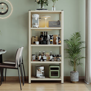 Estante de metal personalizable de 3, 4 y 5 niveles para almacenamiento en GARAJE, nuevo diseño de muebles verticales, coloridos carros de islas de cocina - Product Image 4