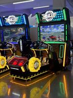 Vente en gros usine : Console de jeu d'arcade de course de divertissement d'intérieur, simulateur de course à monnayeur Lesen