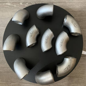 Codo de Acero Inoxidable de 1 1/4\" (42.3mm) DN32 32A Sch10s, Sin Costura, 1.4404 A403 Wp316l, Ss316l, 90 Grados, Lr Bw <span class=keywords><strong>Elbo</strong></span> - Product Image 3