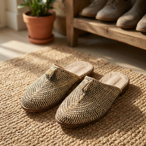 Chic Raffia <b>Mules</b> - Product Image 5