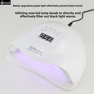 Nueva Lámpara de Uñas Inteligente SUN X10MAX con LED UV, Secado Rápido de Esmalte en Gel, Lámpara de Fototerapia de Alta Potencia, Portátil, Temporizador de 10s/30s/60s/99s - Product Image 3
