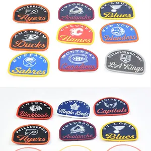 Factory Direct DIY Colorful Custom Logo Heat Press Transfer Silicone Trademark 3D PVC Soft Patch for Clothing