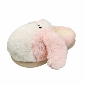 Pantoufles personnalisées pour enfants Plate-forme Femmes Dames <span class=keywords><strong>Antidérapant</strong></span> Absorption des chocs Intérieur Oreilles mobiles Pantoufles pour chiens - Product Image 1