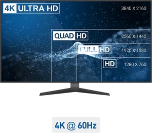 <span class=keywords><strong>Cable</strong></span> Adaptador HDMI a DP 4K60hz Unidireccional para Computadoras de Escritorio y Portátiles, HDMI 2.0 a <span class=keywords><strong>DisplayPort</strong></span> <span class=keywords><strong>1.2</strong></span> con Alimentación por USB - Product Image 2