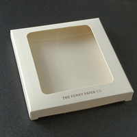 Boîte d'emballage blanche personnalisée pour carton avec fenêtre transparente Boîte d'emballage en papier