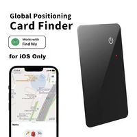 Localisateur de portefeuille ultra-mince, traceur GPS intelligent pour cartes de crédit, mini dispositif de localisation pour portefeuille et cartes